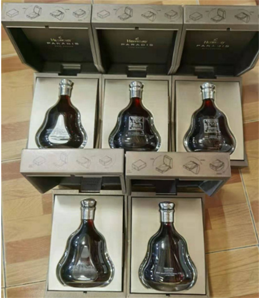 黄埔回收洋酒轩尼诗百乐廷价格表
